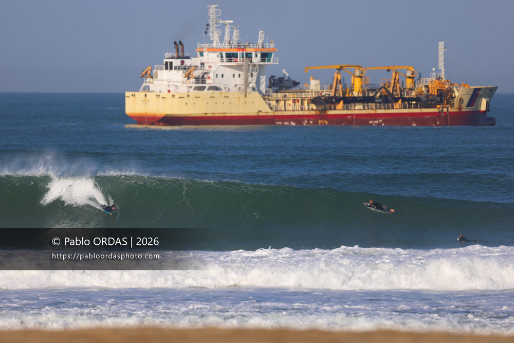 Léo Laudouard, pendant la session du 20 mars 2026 à Anglet, France (Photo Pablo ORDAS)