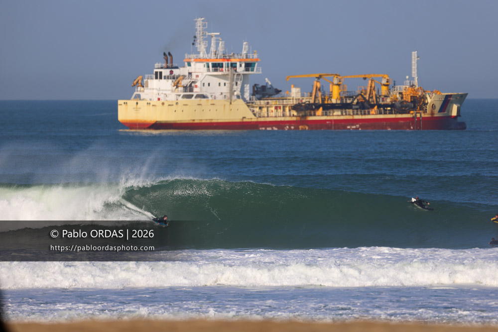 Léo Laudouard, pendant la session du 20 mars 2026 à Anglet, France (Photo Pablo ORDAS)