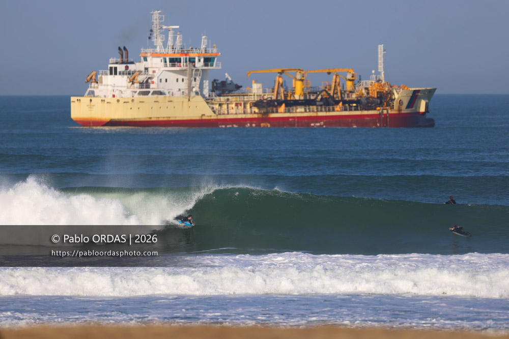 Léo Laudouard, pendant la session du 20 mars 2026 à Anglet, France (Photo Pablo ORDAS)