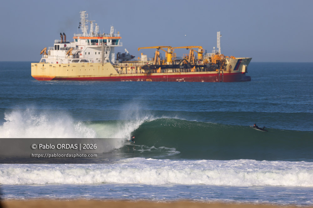 Léo Laudouard, pendant la session du 20 mars 2026 à Anglet, France (Photo Pablo ORDAS)
