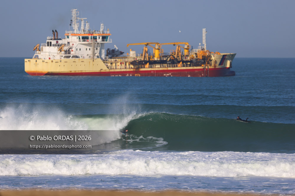 Léo Laudouard, pendant la session du 20 mars 2026 à Anglet, France (Photo Pablo ORDAS)
