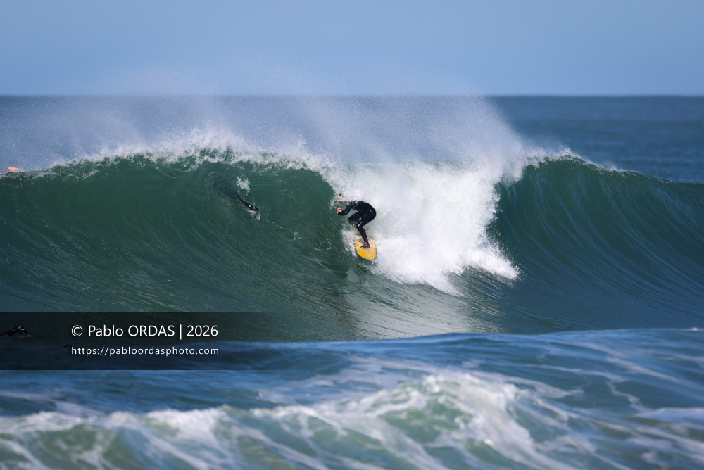Matias Libier, pendant la session du 1er mars 2026 à Anglet, France (Photo Pablo ORDAS)