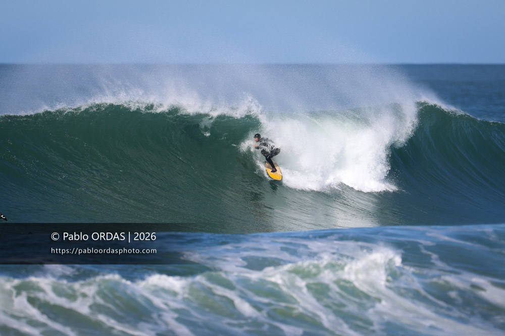 Matias Libier, pendant la session du 1er mars 2026 à Anglet, France (Photo Pablo ORDAS)