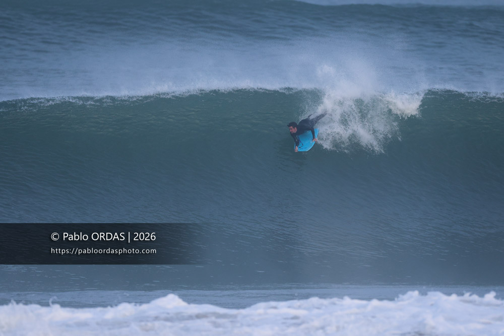 Léo Laudouard, pendant la session du 4 mars 2026 à Anglet, France (Photo Pablo ORDAS)