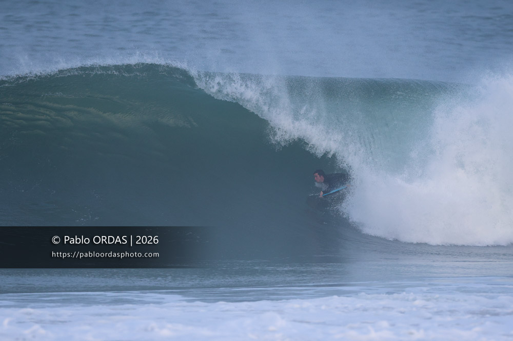 Léo Laudouard, pendant la session du 4 mars 2026 à Anglet, France (Photo Pablo ORDAS)