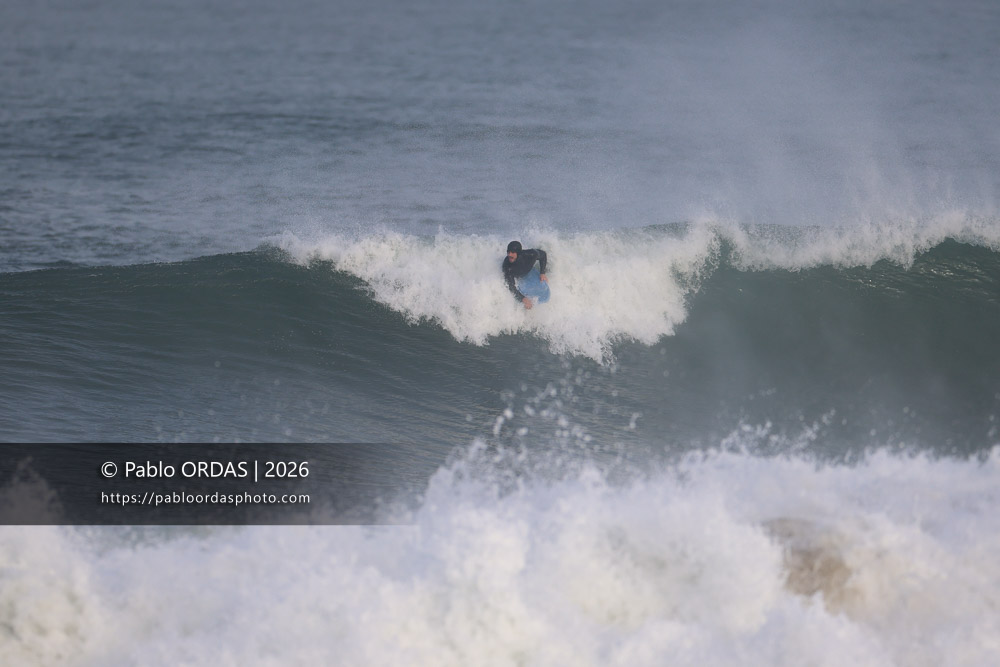 Clément Graciet, pendant la session du 4 mars 2026 à Anglet, France (Photo Pablo ORDAS)