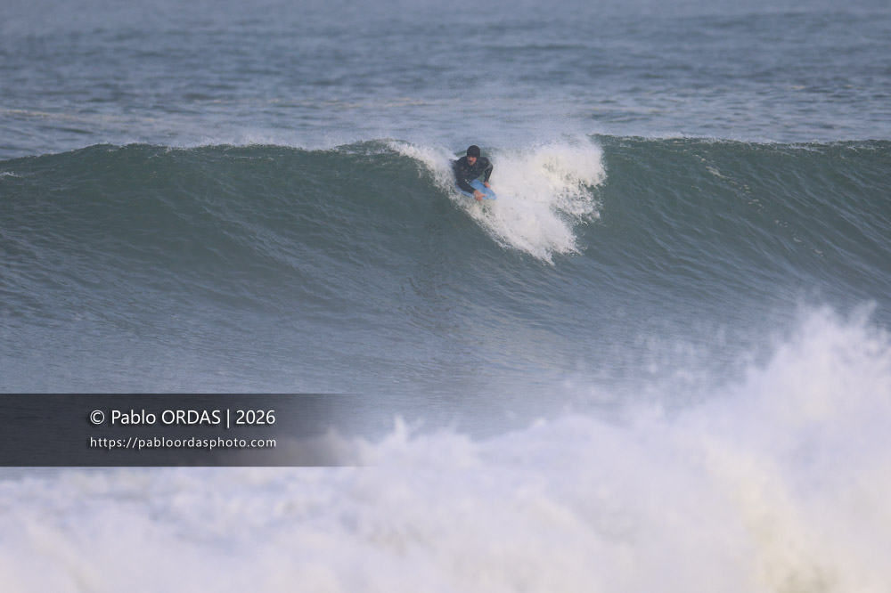 Clément Graciet, pendant la session du 4 mars 2026 à Anglet, France (Photo Pablo ORDAS)