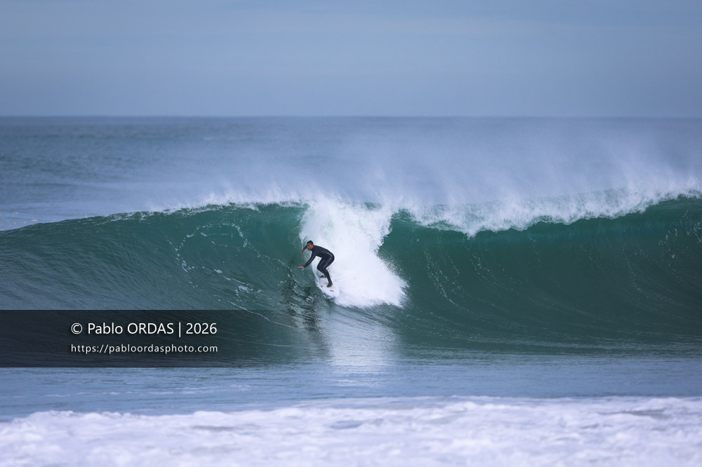 Clément Le Ray, pendant la session du 9 mars 2026 à Anglet, France (Photo Pablo ORDAS)
