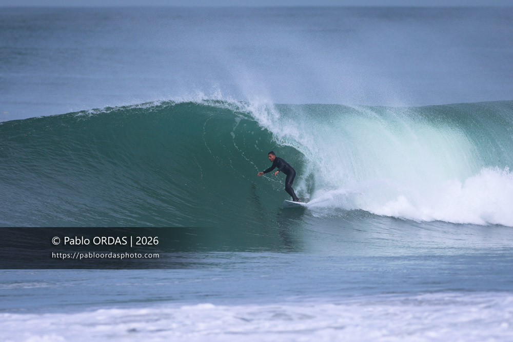 Clément Le Ray, pendant la session du 9 mars 2026 à Anglet, France (Photo Pablo ORDAS)