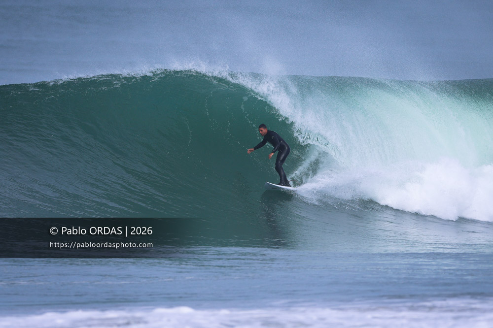 Clément Le Ray, pendant la session du 9 mars 2026 à Anglet, France (Photo Pablo ORDAS)