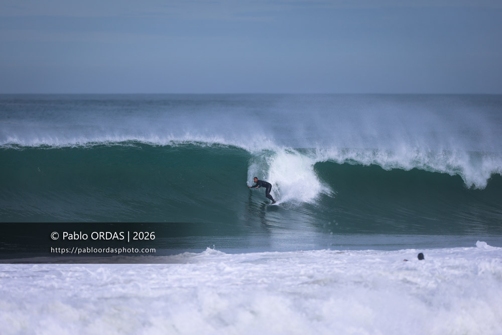 Clément Le Ray, pendant la session du 9 mars 2026 à Anglet, France (Photo Pablo ORDAS)