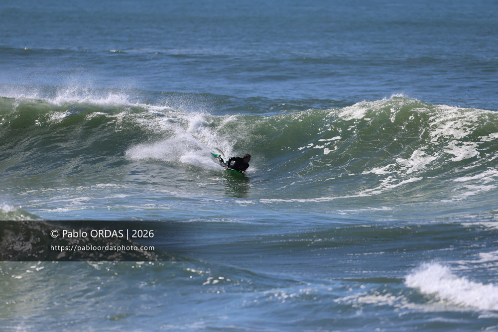 Anthony Artola, pendant la session du 4 avril 2026 à Anglet, France (Photo Pablo ORDAS)