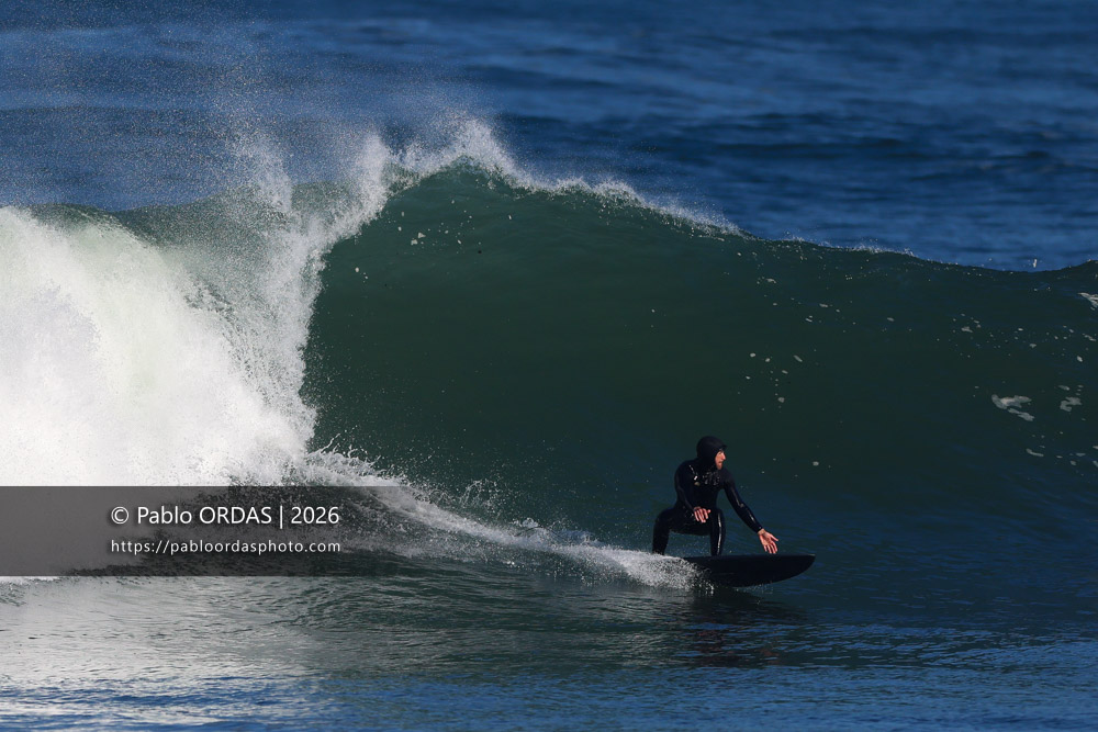 Matias Libier, pendant la session du 6 avril 2026 à Anglet, France (Photo Pablo ORDAS)
