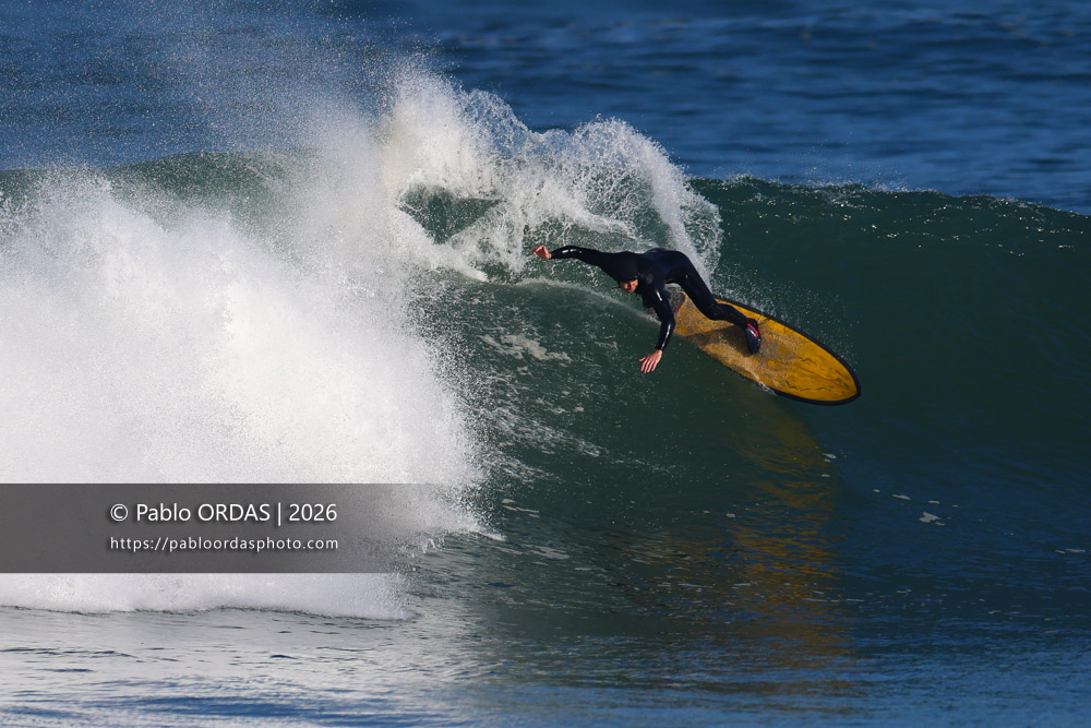Matias Libier, pendant la session du 6 avril 2026 à Anglet, France (Photo Pablo ORDAS)