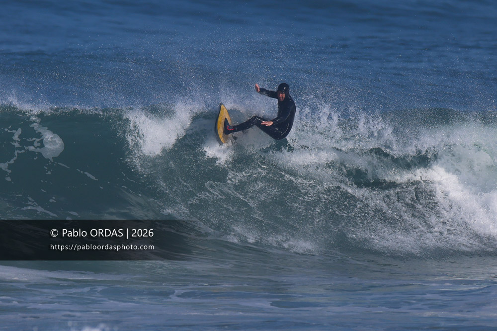 Matias Libier, pendant la session du 6 avril 2026 à Anglet, France (Photo Pablo ORDAS)