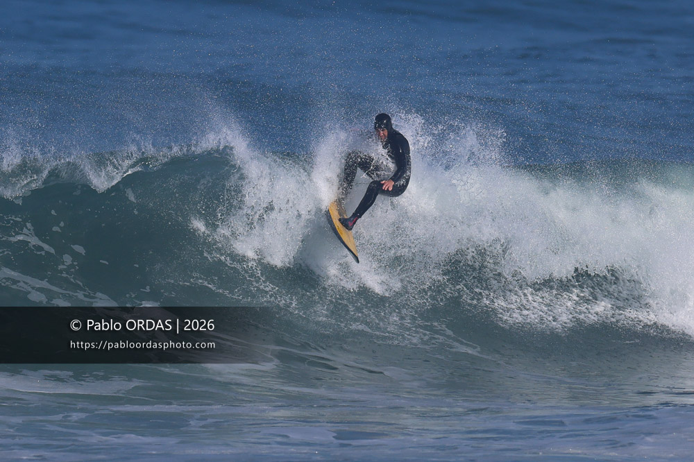 Matias Libier, pendant la session du 6 avril 2026 à Anglet, France (Photo Pablo ORDAS)