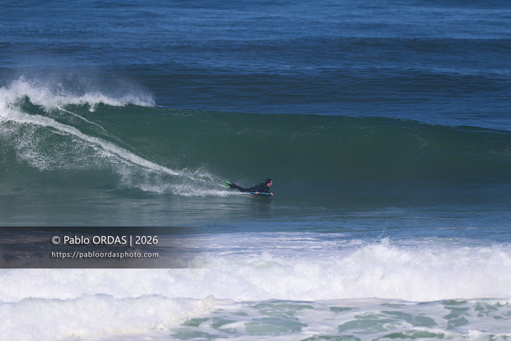 Léo Laudouard, pendant la session du 6 avril 2026 à Anglet, France (Photo Pablo ORDAS)