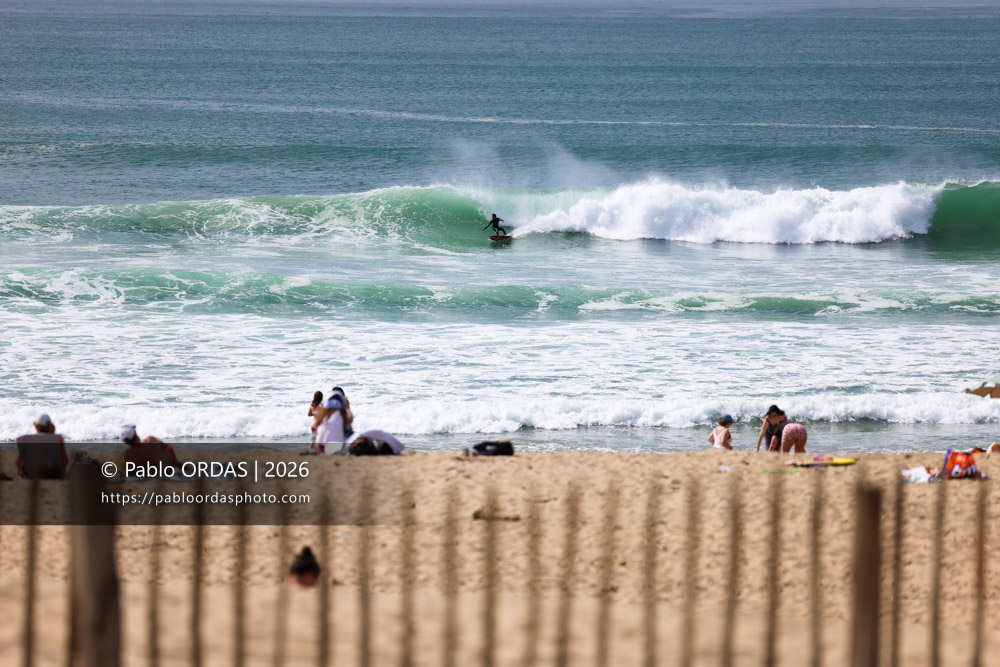 Mikel Moraiz, pendant la session du 7 avril 2026 à Anglet, France (Photo Pablo ORDAS)