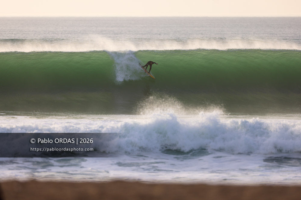 Matias Libier, pendant la session du 7 avril 2026 à Anglet, France (Photo Pablo ORDAS)