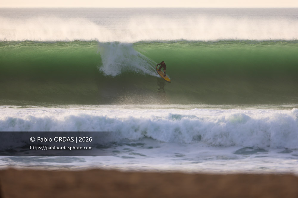 Matias Libier, pendant la session du 7 avril 2026 à Anglet, France (Photo Pablo ORDAS)