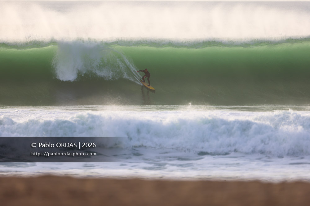 Matias Libier, pendant la session du 7 avril 2026 à Anglet, France (Photo Pablo ORDAS)