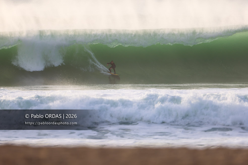 Matias Libier, pendant la session du 7 avril 2026 à Anglet, France (Photo Pablo ORDAS)