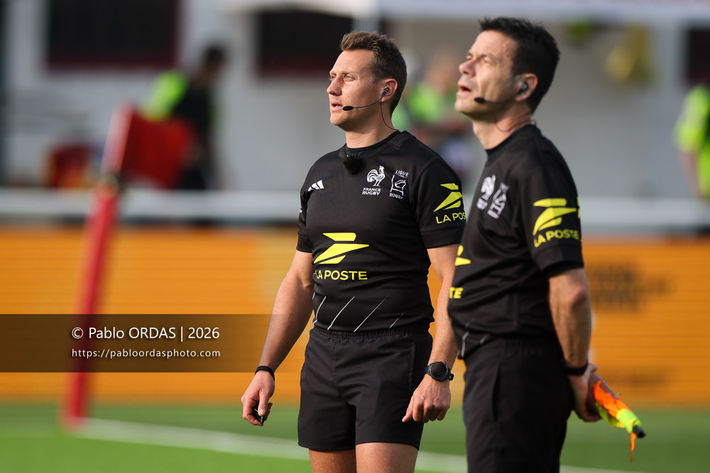 Kévin Bralley, lors du match de Pro D2 entre le Biarritz olympique et Colomiers, le 24 avril 2026 au stade Aguiléra de Biarritz, France (Photo Pablo ORDAS)