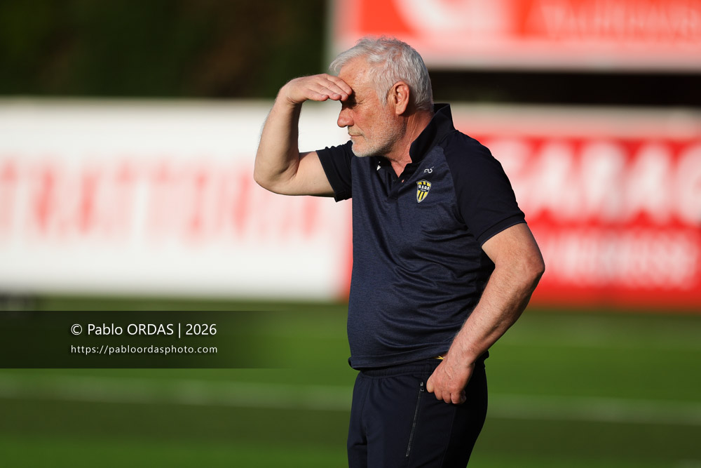 Xavier Péméja, lors du match de Pro D2 entre le Biarritz olympique et Nevers, le 10 avril 2026 au stade Aguiléra de Biarritz, France (Photo Pablo ORDAS)