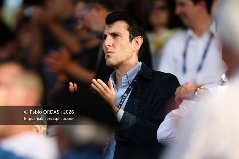 Grégoire Fourquié, lors du match de Pro D2 entre le Biarritz olympique et Nevers, le 10 avril 2026 au stade Aguiléra de Biarritz, France (Photo Pablo ORDAS)
