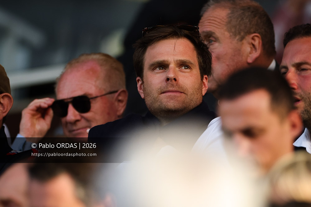 Jean-Baptiste Dussaussois Larralde, lors du match de Pro D2 entre le Biarritz olympique et Nevers, le 10 avril 2026 au stade Aguiléra de Biarritz, France (Photo Pablo ORDAS)