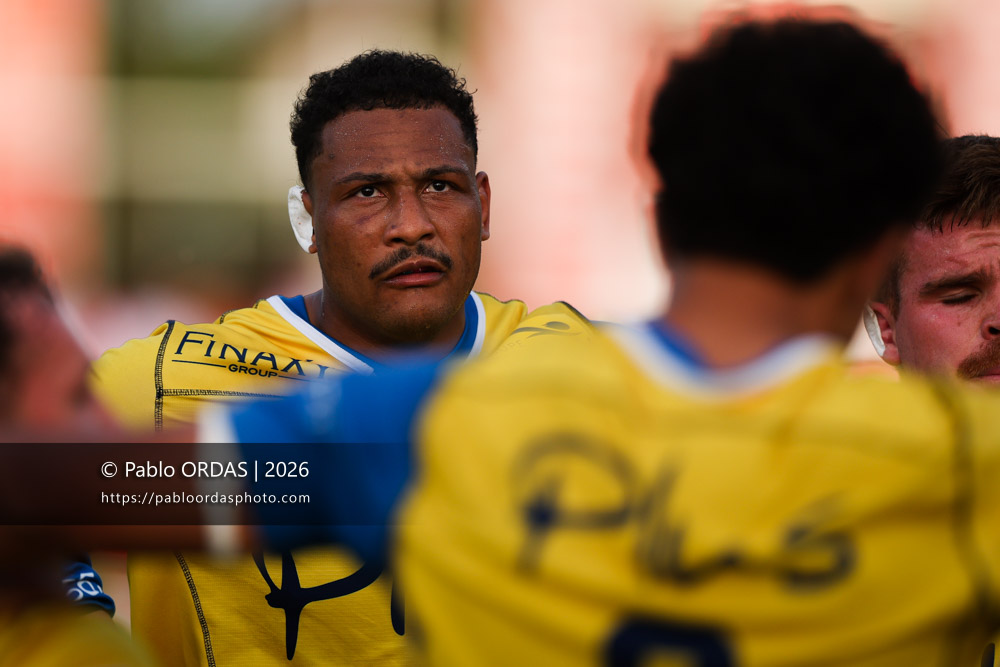 Charlie Francoz, lors du match de Pro D2 entre le Biarritz olympique et Nevers, le 10 avril 2026 au stade Aguiléra de Biarritz, France (Photo Pablo ORDAS)