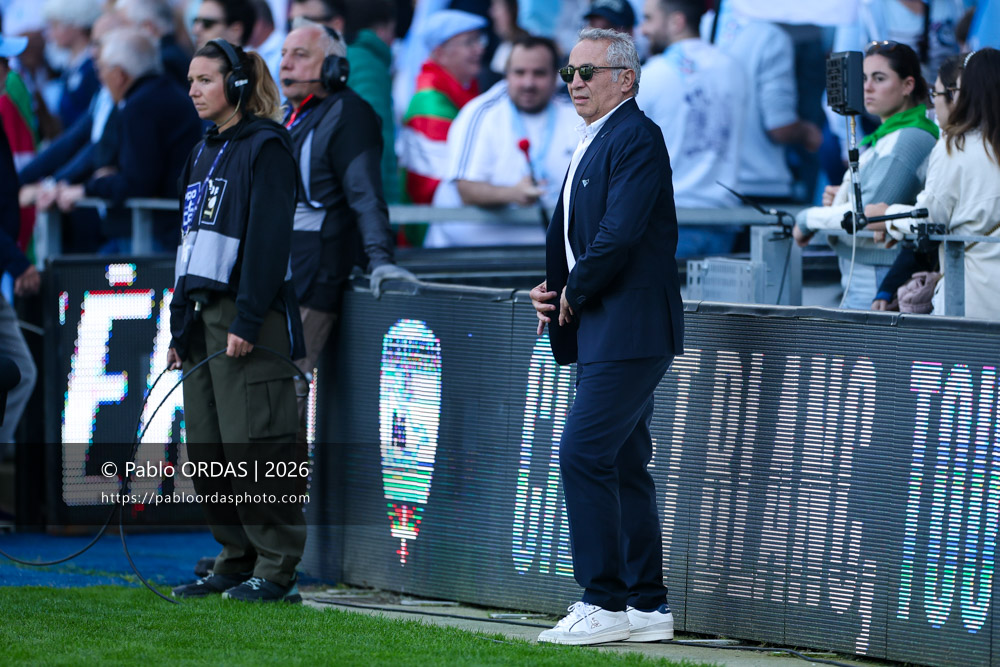 Philippe Tayeb, lors du match de Top 14 entre l'Aviron bayonnais et la Section paloise, le 18 avril 2026 au stade Jean Dauger de Bayonne, France (Photo Pablo ORDAS)