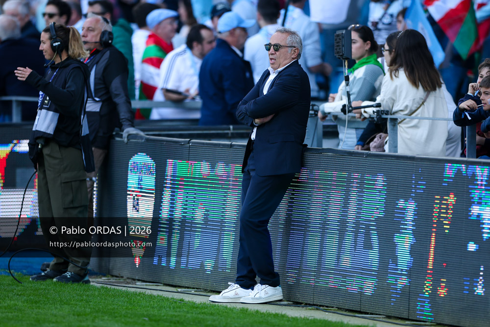 Philippe Tayeb, lors du match de Top 14 entre l'Aviron bayonnais et la Section paloise, le 18 avril 2026 au stade Jean Dauger de Bayonne, France (Photo Pablo ORDAS)