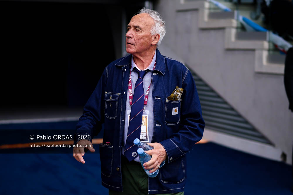 Alphonse Miralles, lors du match de Top 14 entre l'Aviron bayonnais et l'Union Bordeaux Bègles, le 9 mai 2026 au stade Jean Dauger de Bayonne, France (Photo Pablo ORDAS)