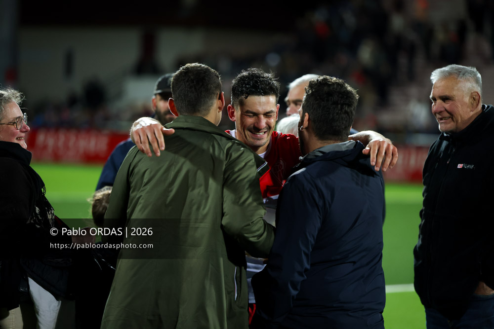 Steeve Barry, lors du match de Pro D2 entre le Biarritz olympique et Carcassonne, le 15 mai 2026 au stade Aguiléra de Biarritz, France (Photo Pablo ORDAS)