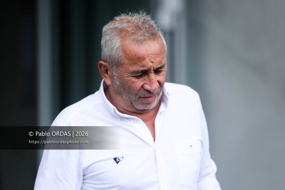 Philippe Tayeb, lors du match de Top 14 entre l'Aviron bayonnais et l'Union Bordeaux Bègles, le 9 mai 2026 au stade Jean Dauger de Bayonne, France (Photo Pablo ORDAS)