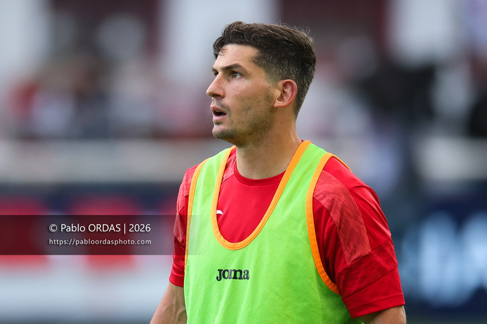 Steeve Barry, lors du match de Pro D2 entre le Biarritz olympique et Carcassonne, le 15 mai 2026 au stade Aguiléra de Biarritz, France (Photo Pablo ORDAS)