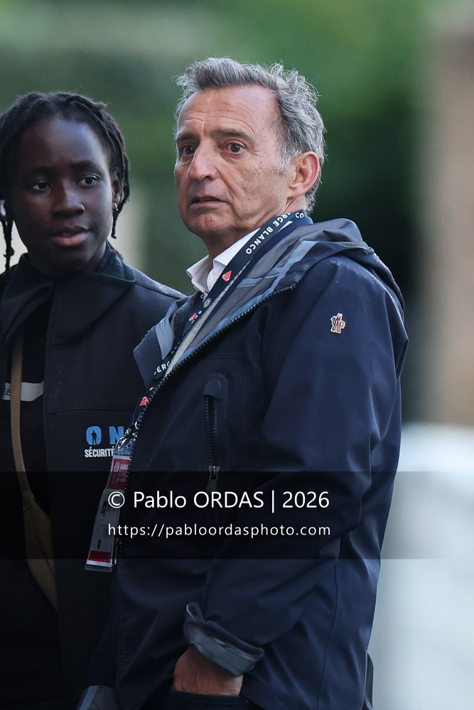 Pierre-Olivier Toumieux, lors du match de Pro D2 entre le Biarritz olympique et Carcassonne, le 15 mai 2026 au stade Aguiléra de Biarritz, France (Photo Pablo ORDAS)
