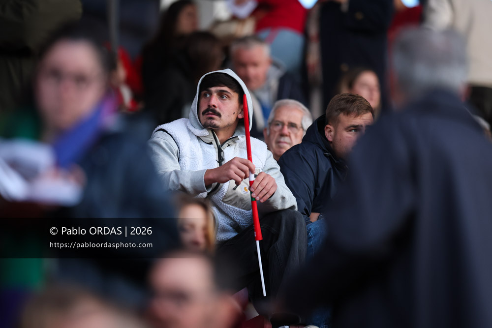 Iban Tsouladzé, lors du match de Pro D2 entre le Biarritz olympique et Carcassonne, le 15 mai 2026 au stade Aguiléra de Biarritz, France (Photo Pablo ORDAS)
