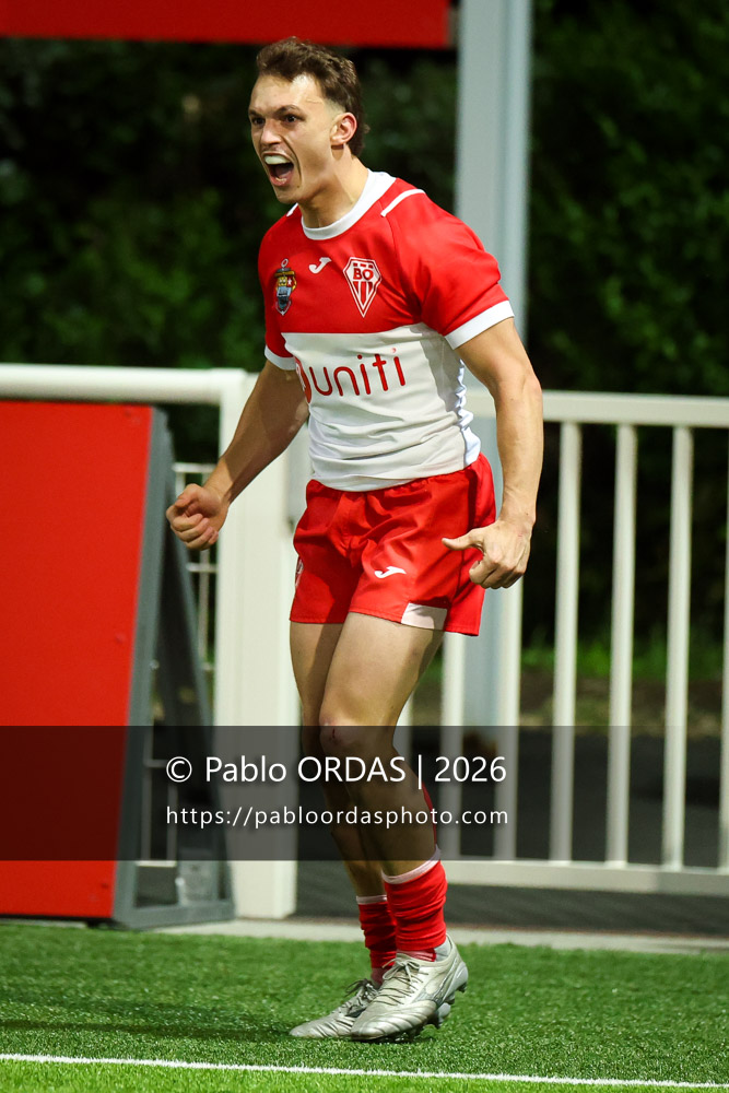 NIcolas Elissondo, lors du match de Pro D2 entre le Biarritz olympique et Carcassonne, le 15 mai 2026 au stade Aguiléra de Biarritz, France (Photo Pablo ORDAS)