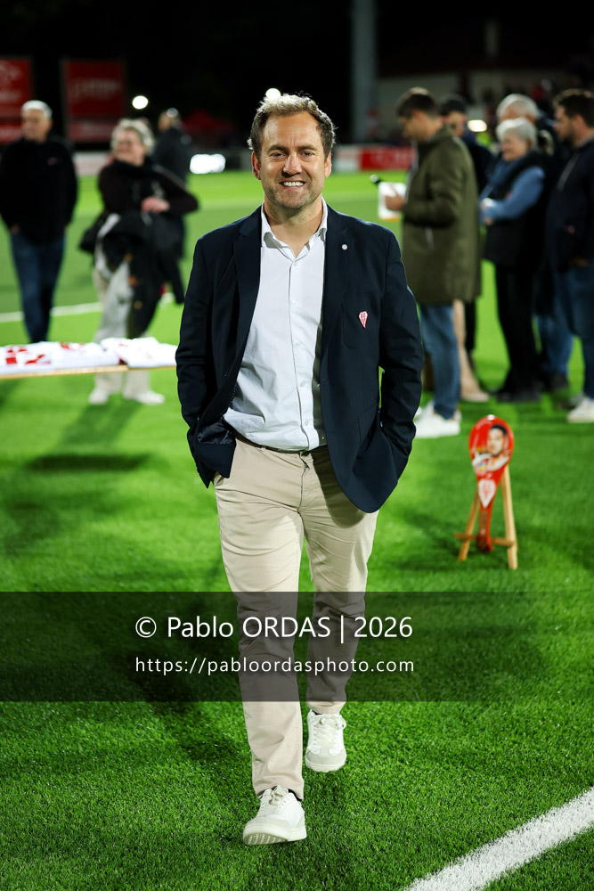 Cyril Arrosteguy, lors du match de Pro D2 entre le Biarritz olympique et Carcassonne, le 15 mai 2026 au stade Aguiléra de Biarritz, France (Photo Pablo ORDAS)