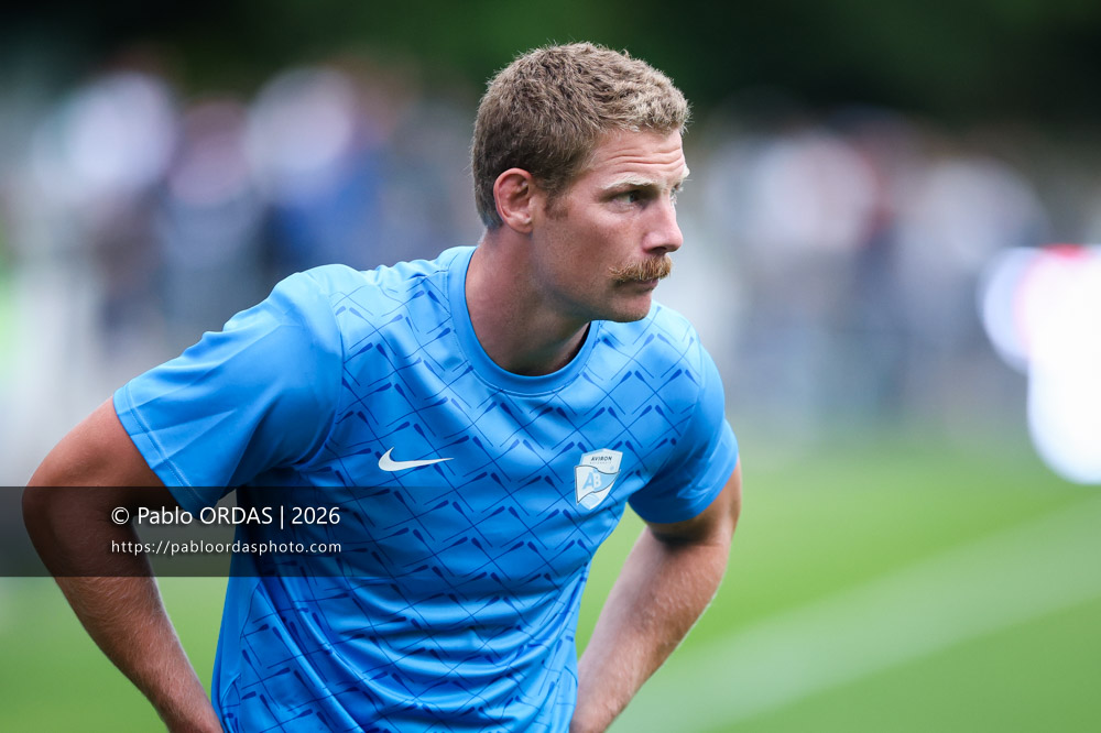 Rob du Preez, lors du match amical entre l'Aviron bayonnais et le Biarritz olympique, le 20 août 2026 au stade Jean Dauger de Bayonne, France (Photo Pablo ORDAS)