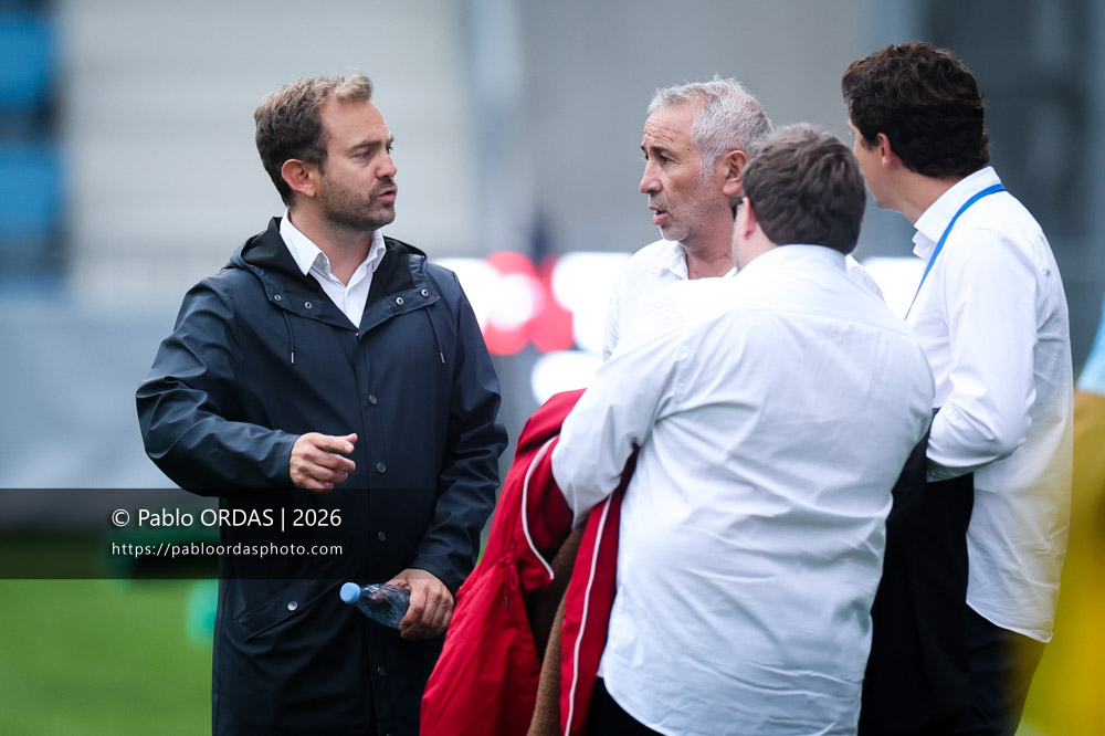Cyril Arrosteguy, lors du match amical entre l'Aviron bayonnais et le Biarritz olympique, le 20 août 2026 au stade Jean Dauger de Bayonne, France (Photo Pablo ORDAS)
