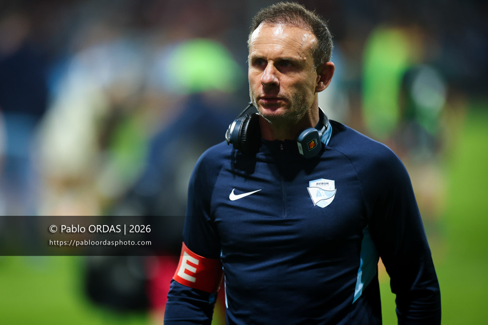 Gerard Fraser, lors du match amical entre l'Aviron bayonnais et le Biarritz olympique, le 20 août 2026 au stade Jean Dauger de Bayonne, France (Photo Pablo ORDAS)