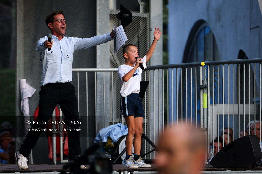 Xan Gaicotchea, lors du match de Top 14 entre l'Aviron bayonnais et Toulon, le 5 septembre 2026 au stade Jean Dauger de Bayonne, France (Photo Pablo ORDAS)