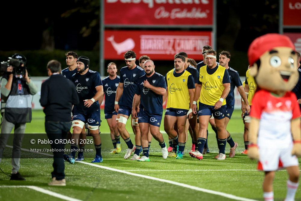 Guillaume Tartas, lors du match de Pro D2 entre le Biarritz olympique et Colomiers, le 10 septembre 2026 au stade Aguiléra de Biarritz, France (Photo Pablo ORDAS)