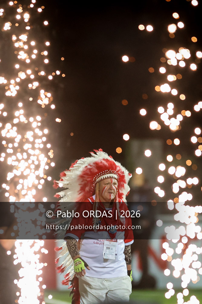 Robert Rabagny, lors du match de Pro D2 entre le Biarritz olympique et Colomiers, le 10 septembre 2026 au stade Aguiléra de Biarritz, France (Photo Pablo ORDAS)