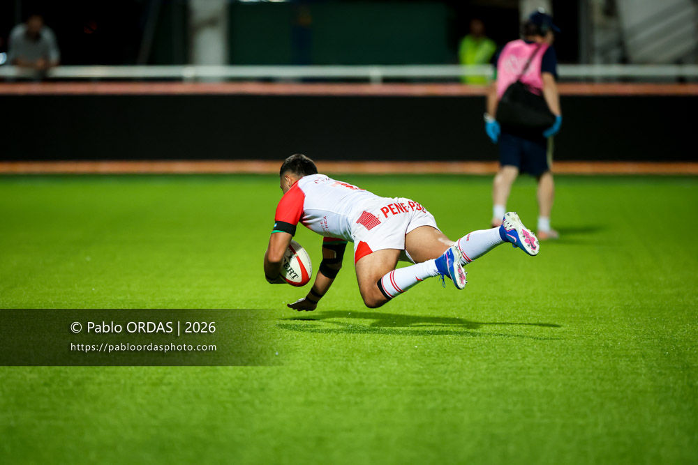 Duncan Paia'aua, lors du match de Pro D2 entre le Biarritz olympique et Colomiers, le 10 septembre 2026 au stade Aguiléra de Biarritz, France (Photo Pablo ORDAS)