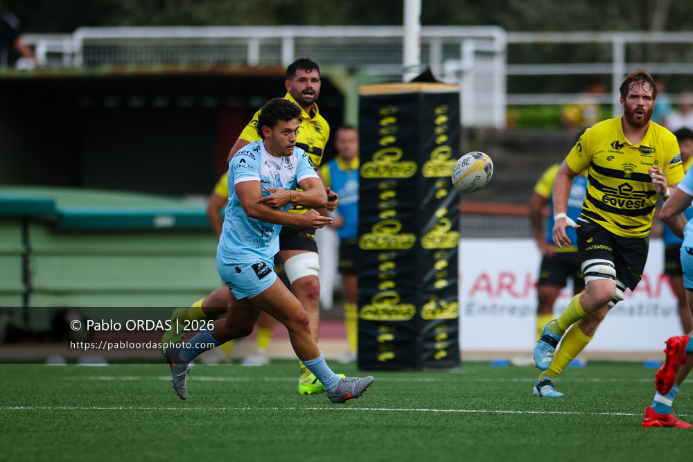 Clément Doucet, lors du match de Nationale entre le Stade montois et le CS Vienne, le 21 août 2026 au stade Guy et André Boniface de Mont-de-Marsan, France (Photo Pablo ORDAS)