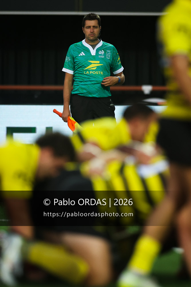 Florian Capelle, lors du match de Nationale entre le Stade montois et le CS Vienne, le 21 août 2026 au stade Guy et André Boniface de Mont-de-Marsan, France (Photo Pablo ORDAS)